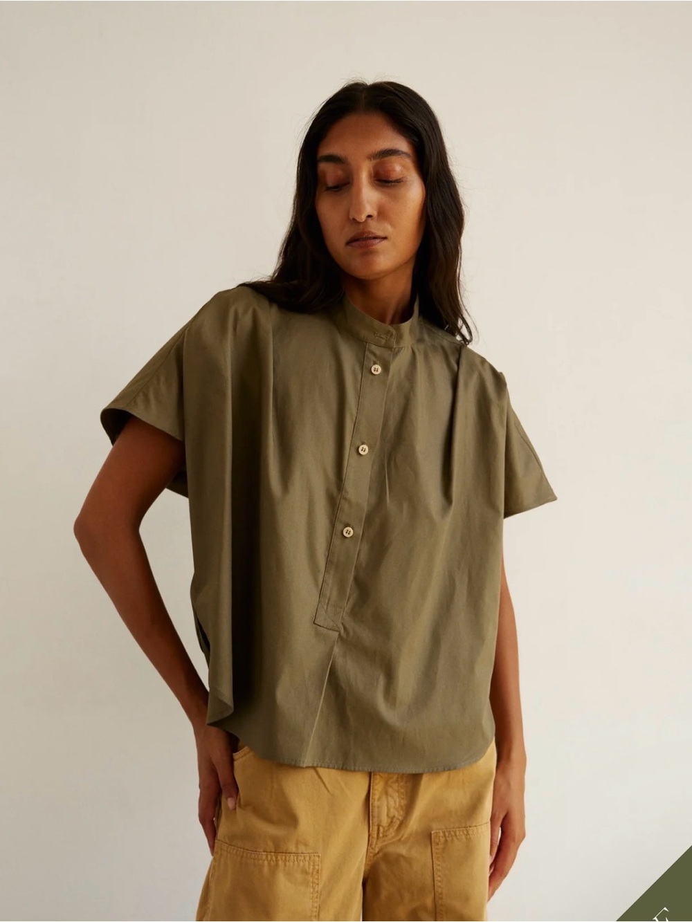 Jamie Haller Amalfi Top Shirt Taupe S Excellent